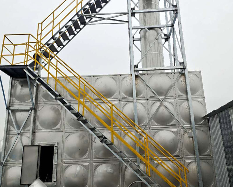  Waste gas treatment of food processing plant