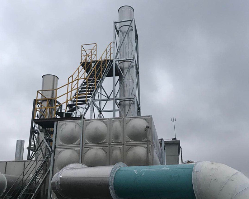  Deodorization waste gas treatment