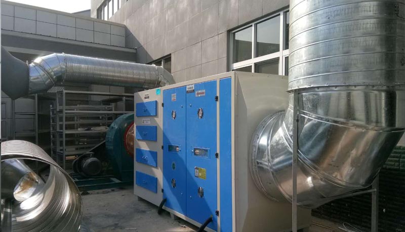  Plastic waste gas treatment equipment